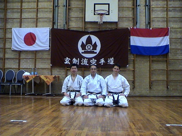 Special training with Sensei Suzuki in Anna Paulowna, Netherlands